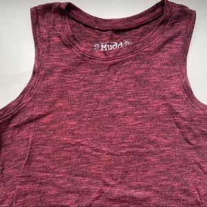 Causal Maroon Tank Top Size XS